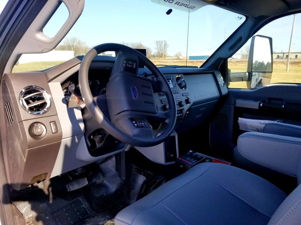 Ford F650 Interior