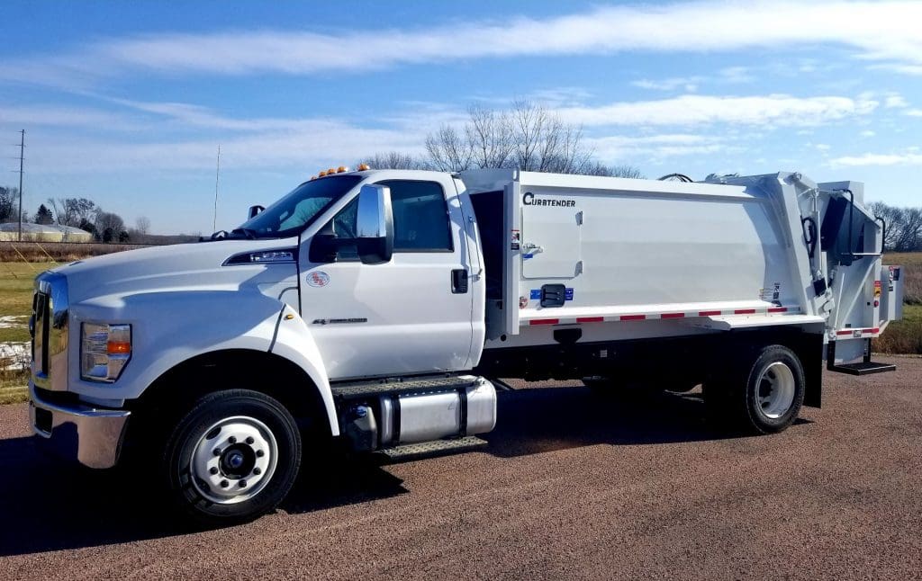Ford F650 Diesel / 10yd Quantum Rear Loader with Winch ... torqshift transmission wiring harness 