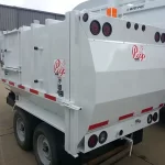 Back of Pup Under CDL Truck